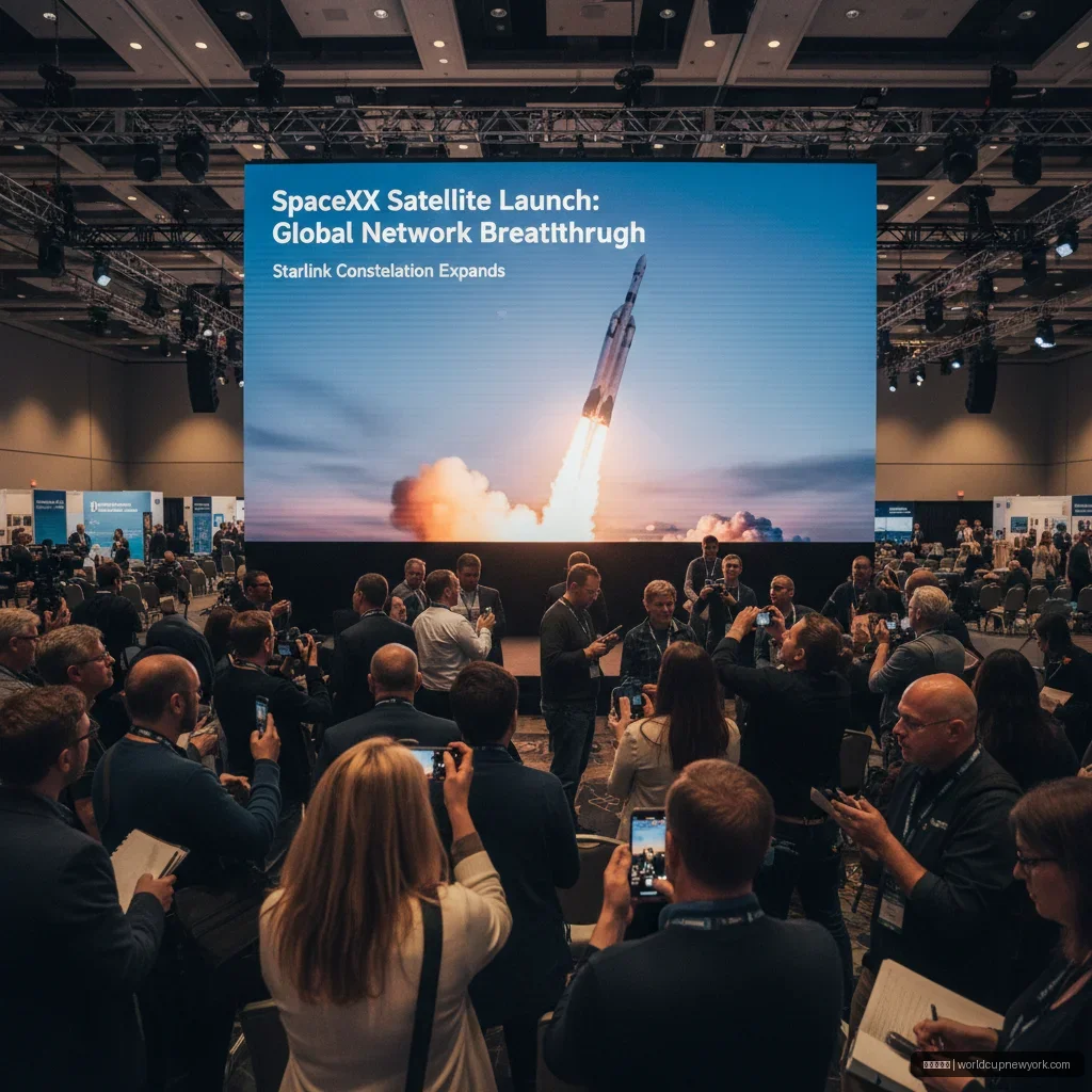 SpaceX发射新卫星：全球网络布局再获突破